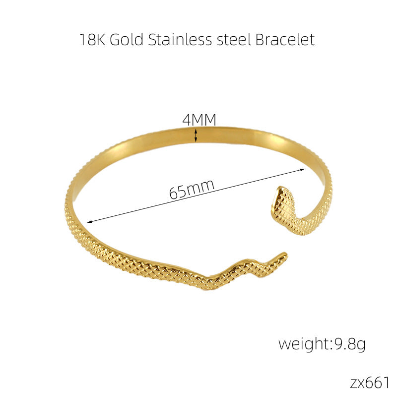 GOLD  Titanium Steel Bracelet