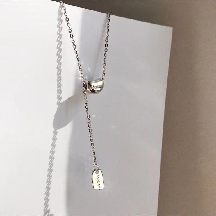 Titanium Steel Necklace Women's Light Luxury Personalized Clavicle Chain Necklace