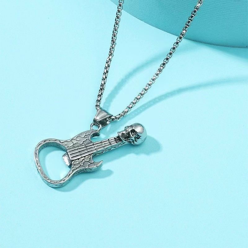 Personalized Creative Retro Necklace Men's Trendy Fashion Joker Sweater Chain Accessories Women's Hip Hop Valentine's Day Gift